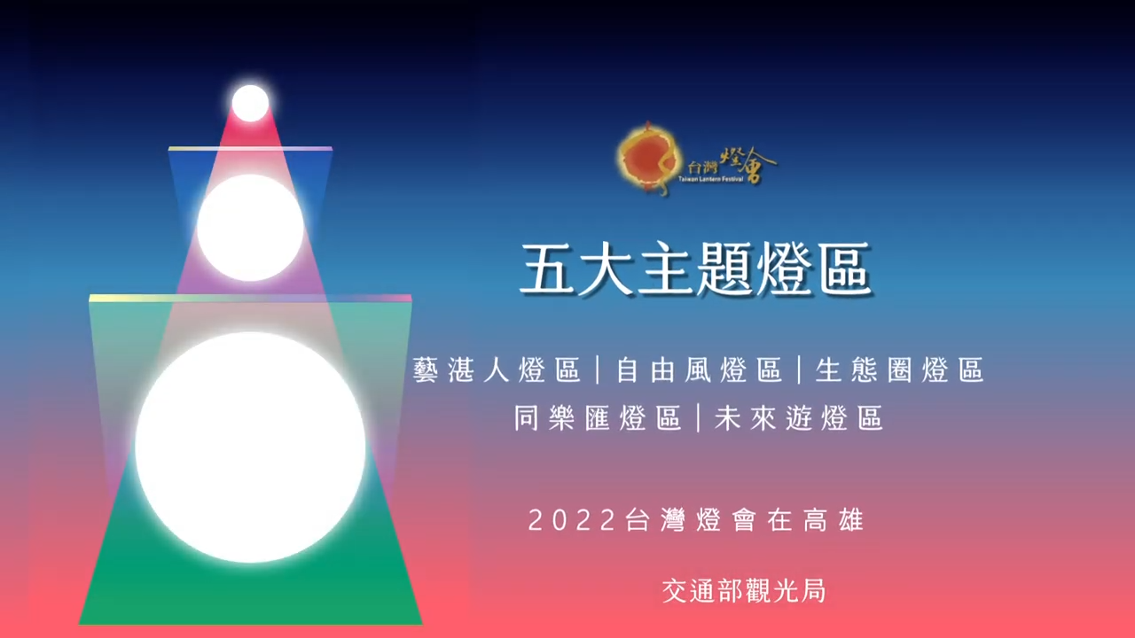 2022台灣燈會 五大燈區